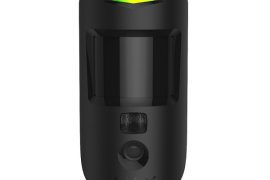 Detector Wireless PIR de interior cu verificare foto la alarmă Ajax MotionCam PhOD Negru